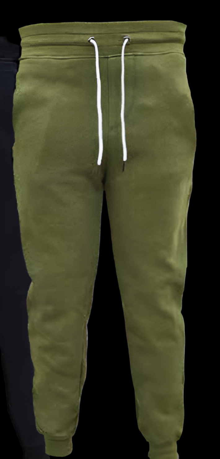 AVO OLIVE MENS BRUSHED FLEECE JOGGER