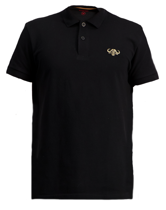 BLACK BUFFALO LOGO SHORT SLEEVE GOLFER