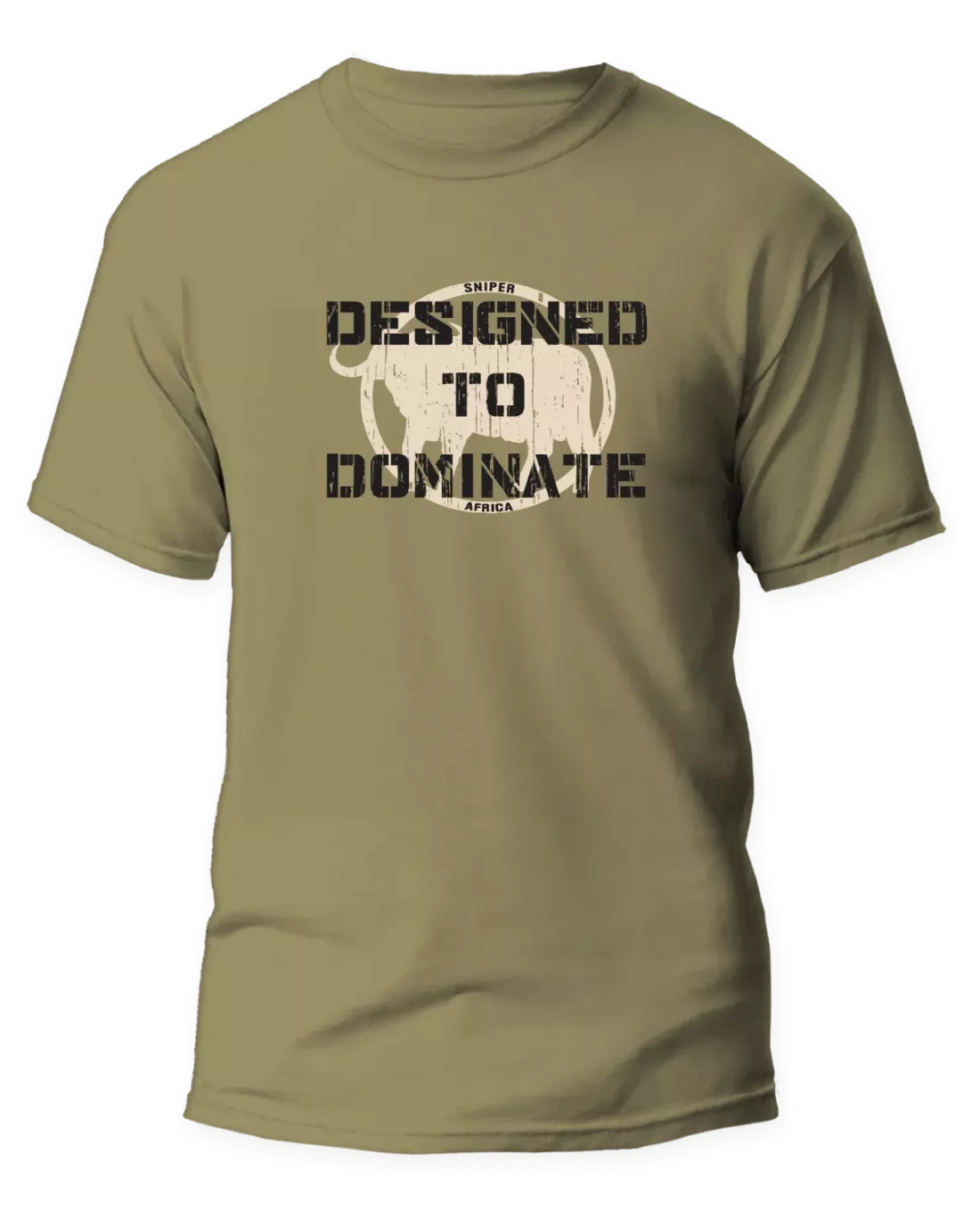 KHAKI DOMINATE T-SHIRT