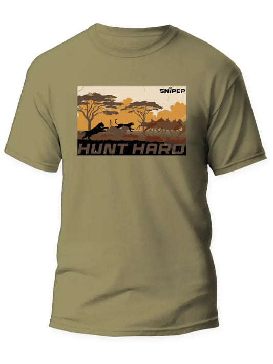 KHAKI MENS HUNT HARD T-SHIRT