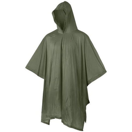 GREEN PONCHO