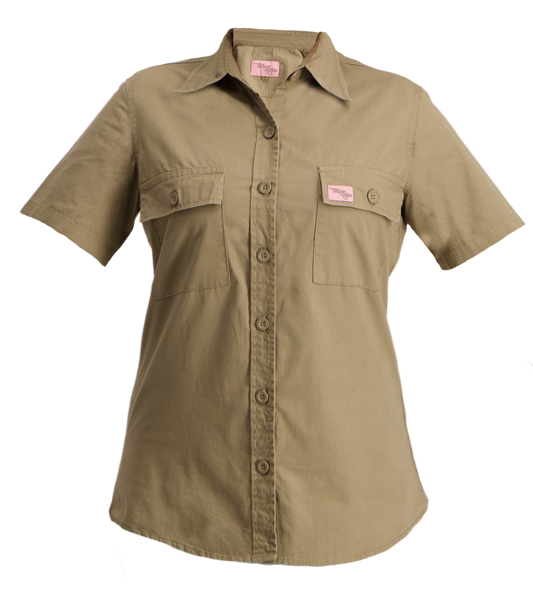 KHAKI LADIES ADVENTURE SHIRT