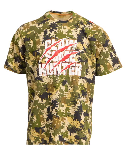 PIXELATE MENS CLAW SOME HUNT T-SHIRT