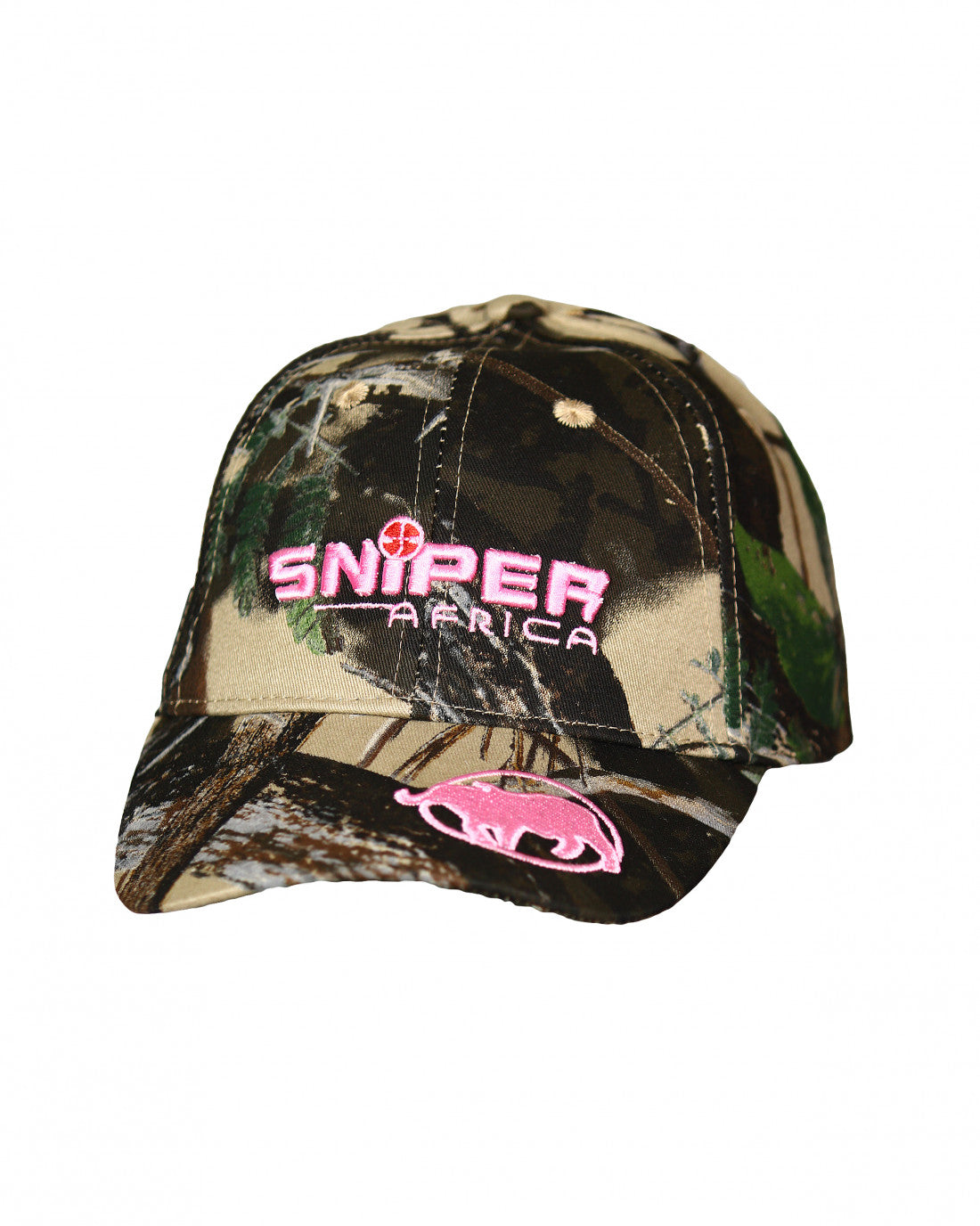 3D PINK LADIES BUFFALO EMB PEAK CAP