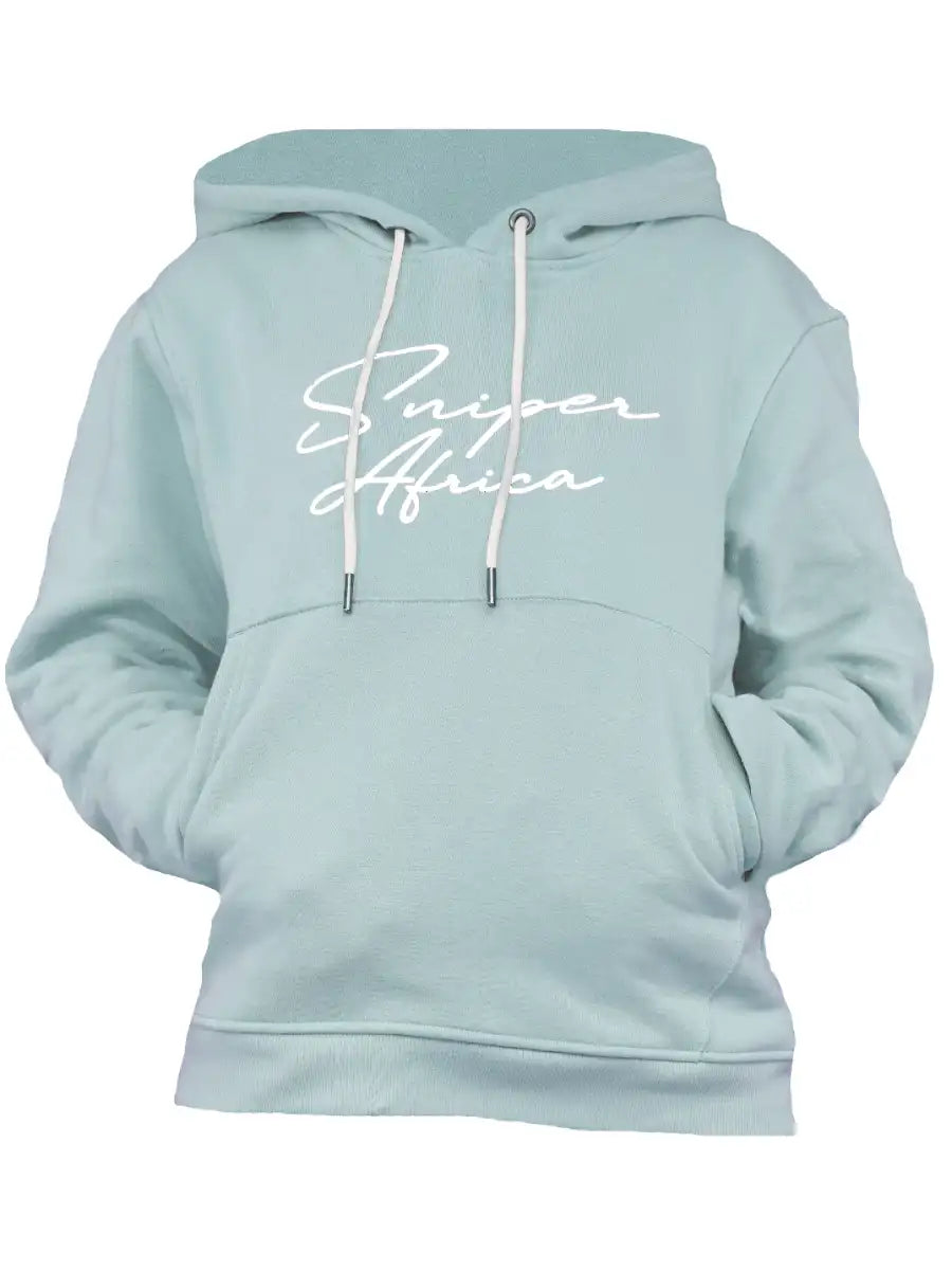 DUSTY BLUE GIRLS SIGNATURE BRUSHED HOODY