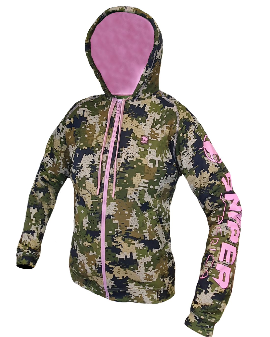 PIXELATE/PINK LADIES REACTOR HOODY